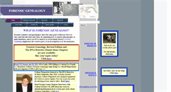 Desktop Screenshot of forensicgenealogy.info